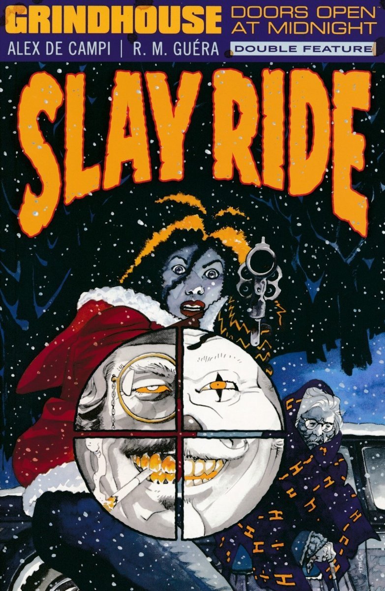 GRINDHOUSE DOORS OPEN AT MIDNIGHT SLAY RIDE BLOOD DRAGON TP