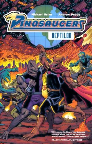 DINOSAUCERS VOL 01 REPTILON TP [9781941302996] *OCTOBER SALE*