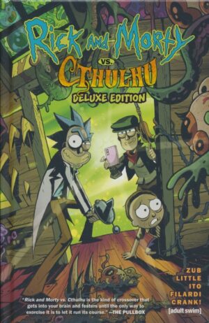 RICK AND MORTY VS CTHULHU DELUXE EDITION HC [9781637156483] *IMPORT FROM USA*