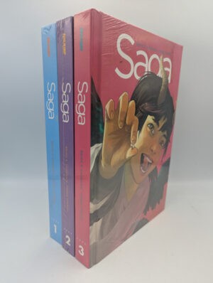 SAGA DELUXE EDITION VOL 1 - 3 HC SET ** 48H **