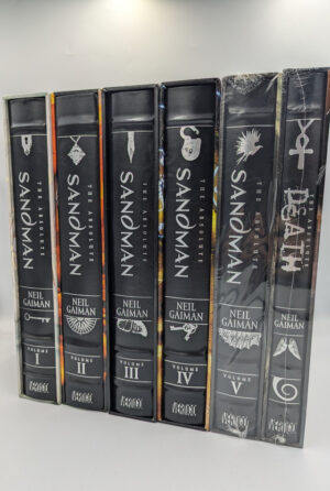 ABSOLUTE SANDMAN VOLUMES 1-5  + DEATH OHC VERTIGO SET ** 48H **