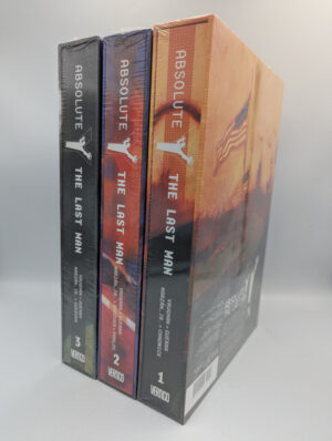 ABSOLUTE Y THE LAST MAN OMNIBUS FULL 1-3 SLIPCASE HC SET ** 48H **
