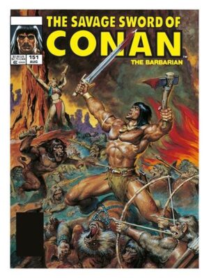 SAVAGE SWORD OF CONAN THE ORIGINAL COMICS OMNIBUS VOL 11 HC [VARIANT] [9781787744981] *PRE-ORDERS*