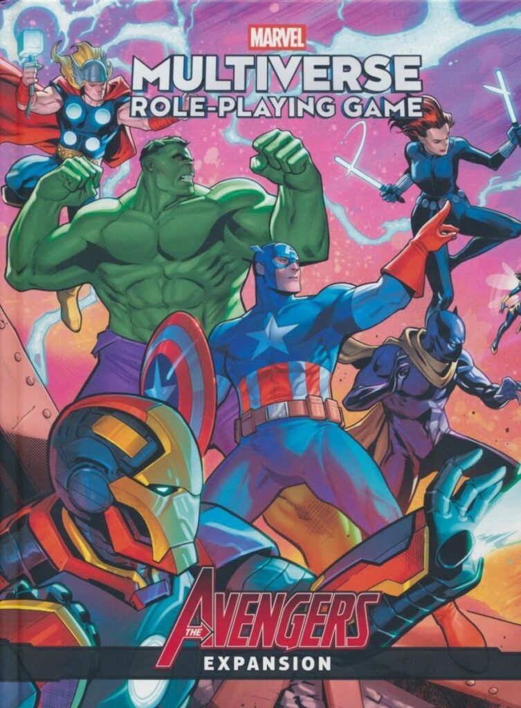 MARVEL MULTIVERSE ROLE-PLAYING GAME AVENGERS EXPANSION HC ...
