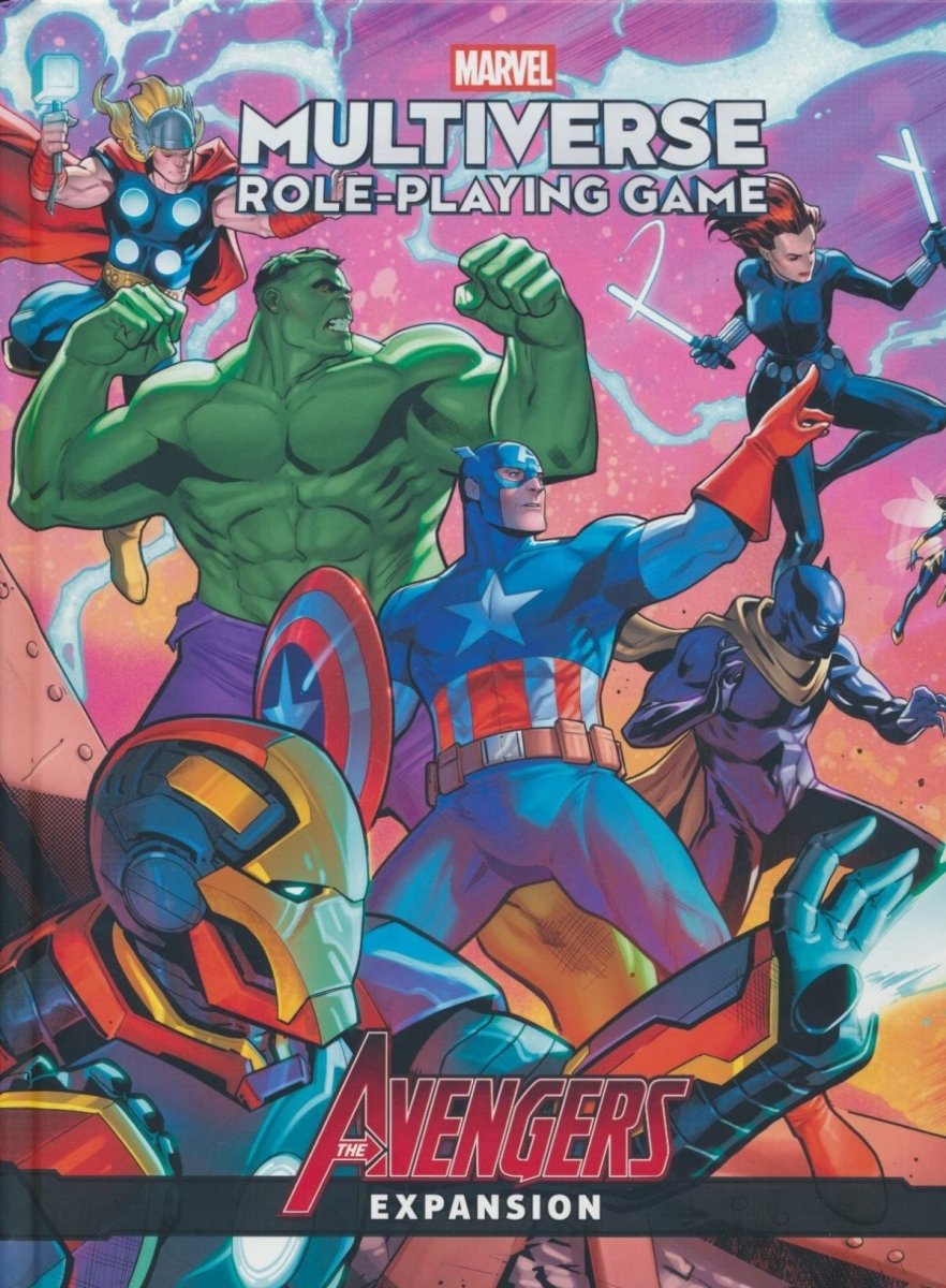 MARVEL MULTIVERSE ROLE-PLAYING GAME AVENGERS EXPANSION HC ...