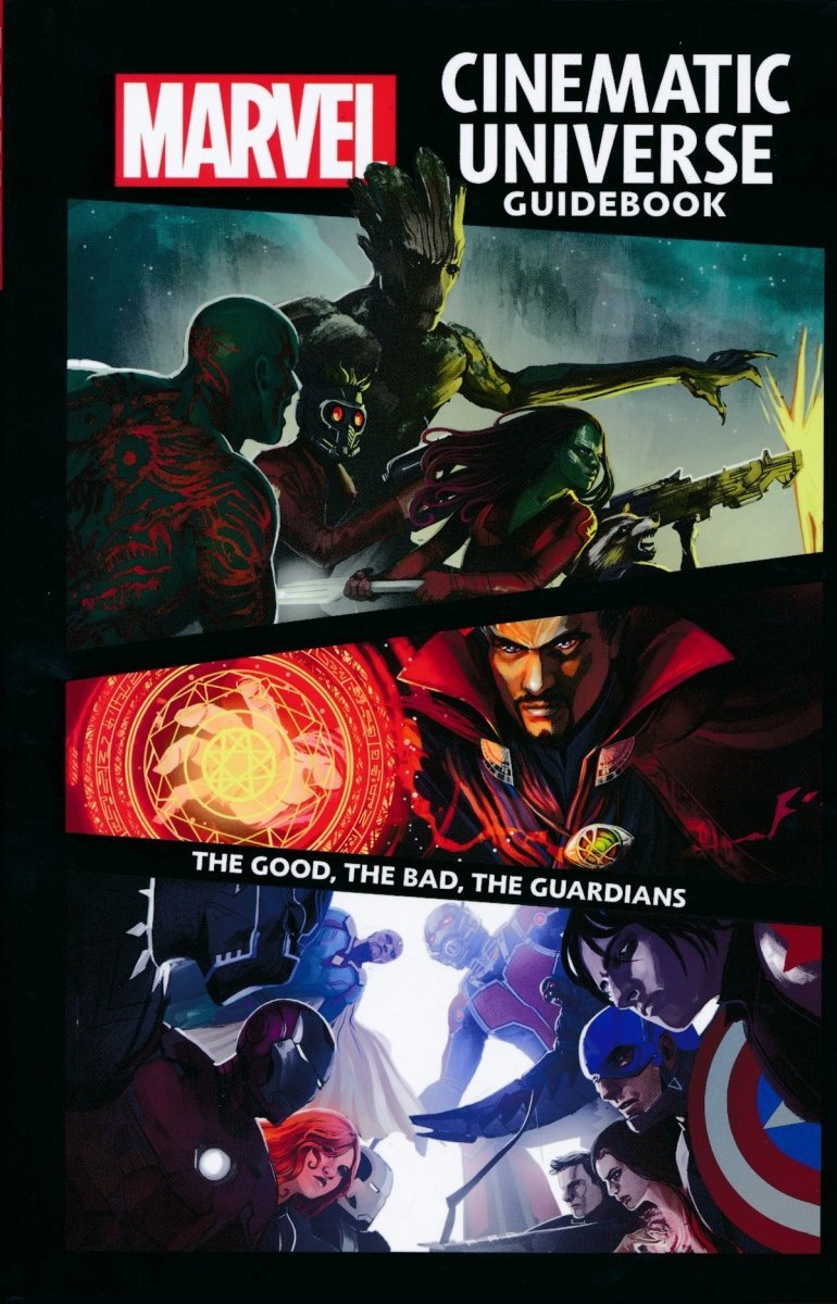 Marvel Guide Book MARVEL CINEMATIC UNIVERSE GUIDEBOOK THE GOOD THE BAD THE GUARDIANS HC ...