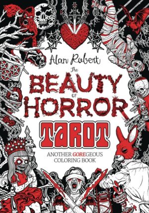 BEAUTY OF HORROR TAROT COLORING BOOK TP [9798887240374] *IMPORT FROM USA*