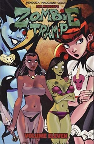 ZOMBIE TRAMP DEMON DAMES AND SCANDALOUS GAMES TP [9781632292735] *DAMAGE SALE*