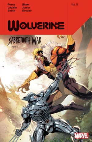 WOLVERINE VOL 09 SABRETOOTH WAR PART 2 TP [9781302954734] *HEAVY DAMAGE ASK FOR PHOTOS*
