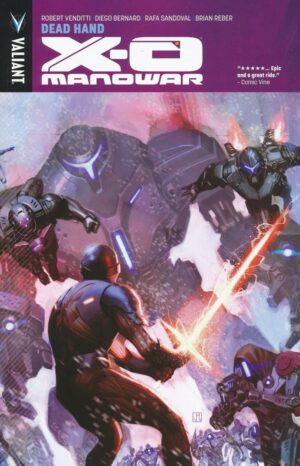 X-O MANOWAR VOL 09 DEAD HAND TP [9781939346650] **FLASH DAMAGE SALE**