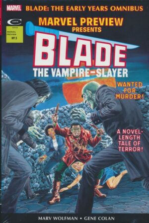BLADE THE EARLY YEARS OMNIBUS HC [VARIANT] [9781302950248] **OUTLET – DAMAGED BOOKS SALE**