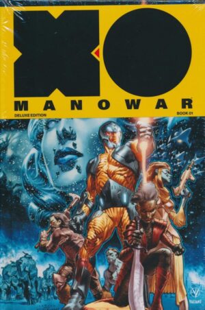 X-O MANOWAR BY MATT KINDT DELUXE EDITION VOL 01 HC [SIGNED] [9781682153130] **DAMAGE SALE**