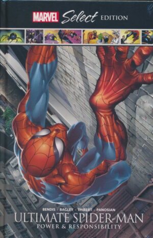 ULTIMATE SPIDER-MAN POWER AND RESPONSIBILITY MARVEL SELECT EDITION HC [9781302918866] **DAMAGE SALE**