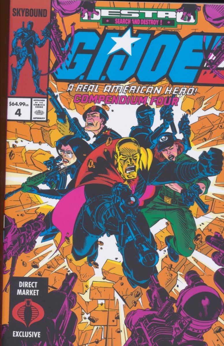 Gi Joe A Real American Hero Compendium Vol. 4 [Variant] cover