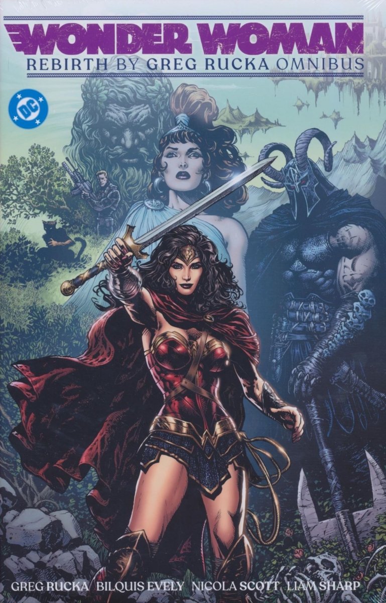 Wonder Woman Rebirth By Greg Rucka Omnibus cover