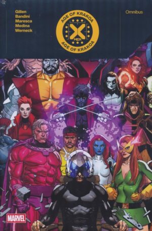 X-MEN AGE OF KRAKOA BY KIERON GILLEN OMNIBUS HC [STANDARD] [9781302966706] *17'TH DELIVERY*